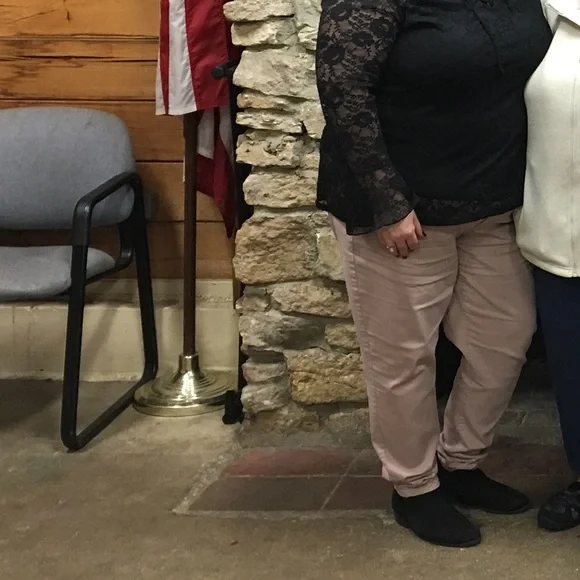 Lane Bryant Dusty Rose Jeans - Picture 5 of 5